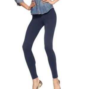 #1423 Hue Women's Cotton Leggings, Created for Macy's - Navy